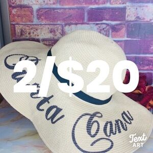 Dominica Floppy Large Brim Straw Punta Canta Beach Hat